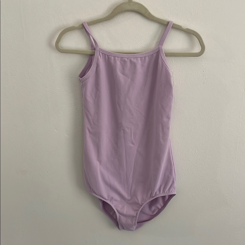 Lavender Spaghetti Strap Leotard Girls 8-10